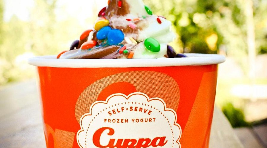 Cuppa Yo cup with toppings